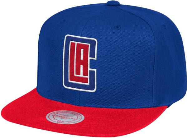 Mitchell & Ness Men's Los Angeles Clippers Royal Snapback Hat product image