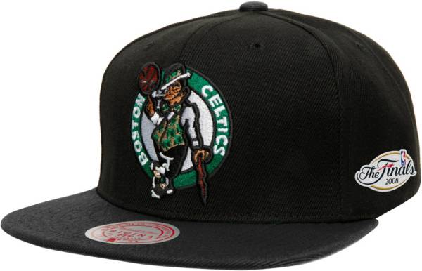 Mitchell & Ness Men's Boston Celtics Black Hardwood Classics Champs Snapback Hat product image
