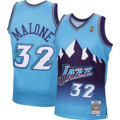 sorry, Mitchell & Ness Men's 1996 Utah Jazz Karl Malone #32 Blue Hardwood Classics Swingman Jersey is currently out of stock
