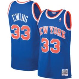 Mitchell & Ness Men's New York Knicks Patrick Ewing #33 Blue