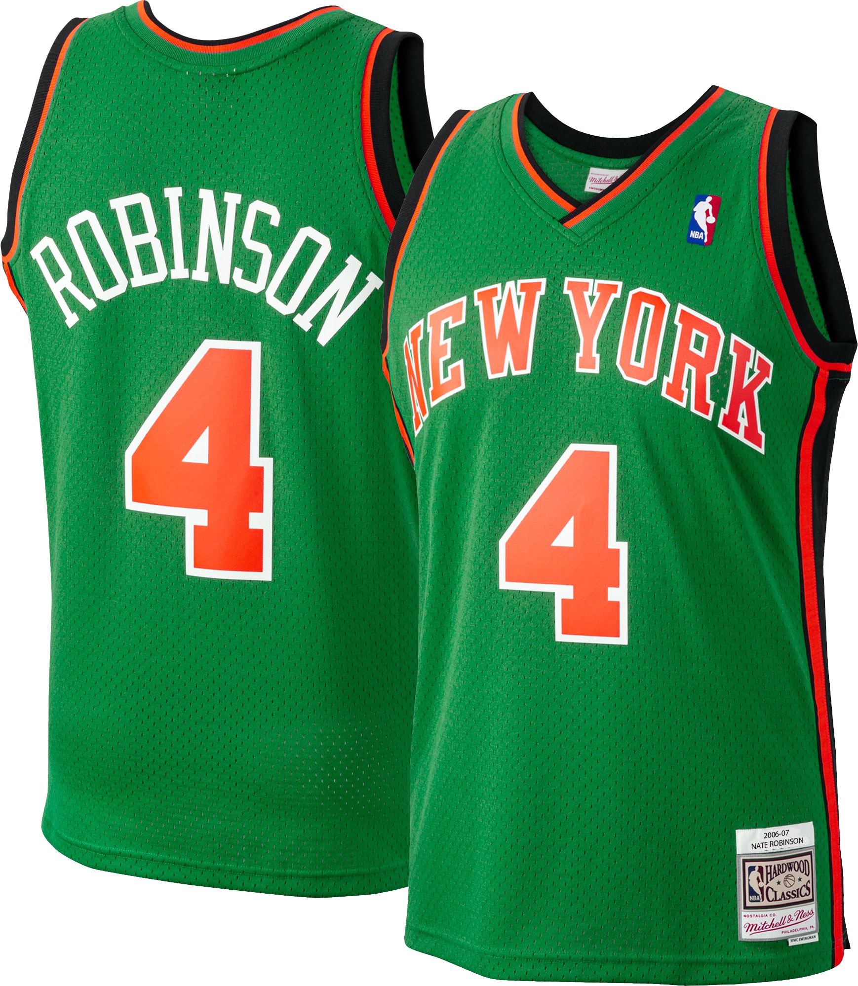 nate robinson knicks jersey green