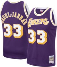 Mitchell & Ness, Shirts, Authentic 979198 Mitchell Ness Kareem  Abduljabbar 33 Lakers Jersey Og