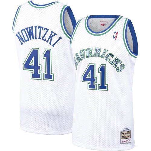 Mitchell & Ness Adult Dallas Mavericks Dirk Nowitzki #41 2004