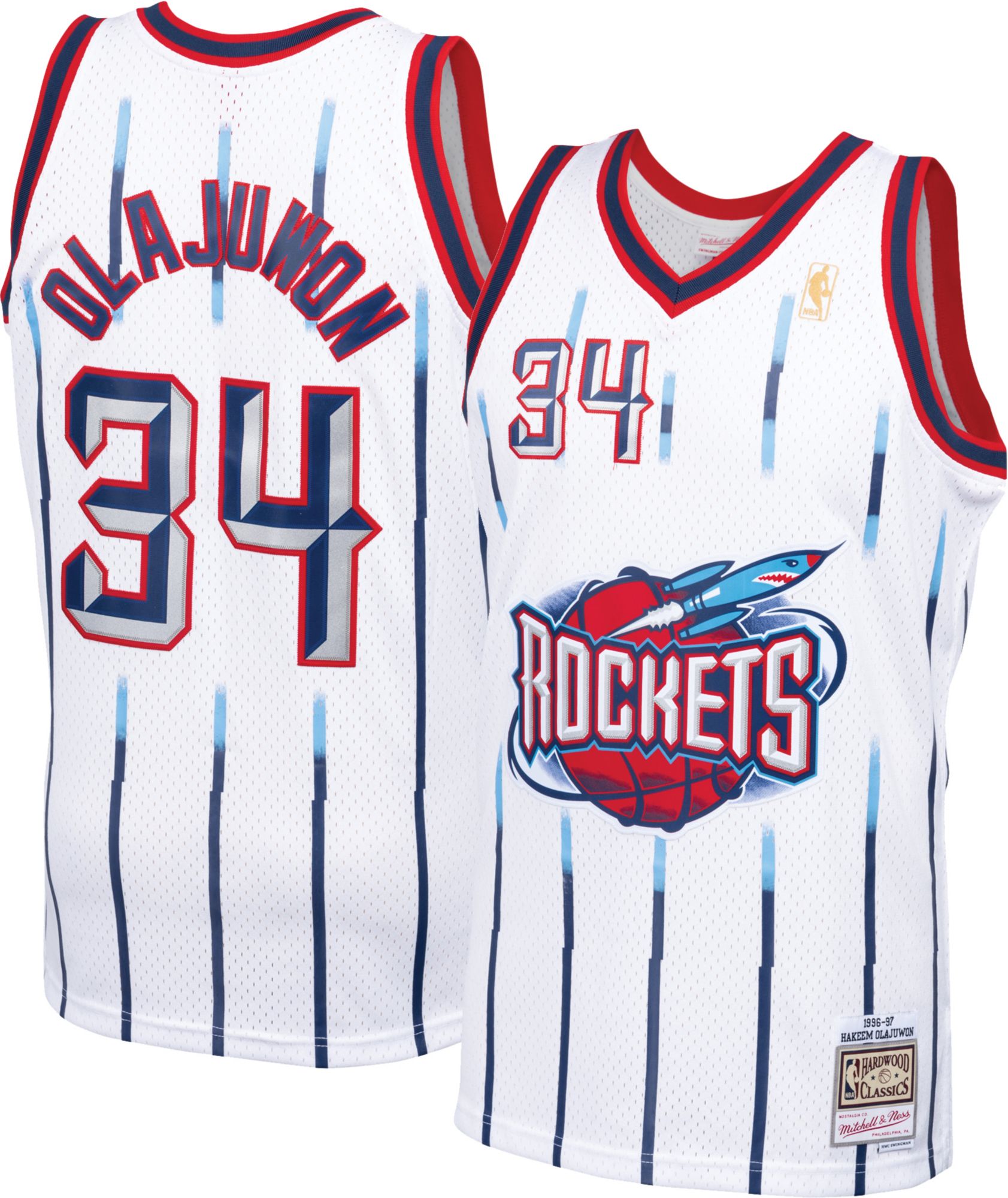 hakeem olajuwon jersey mitchell and ness