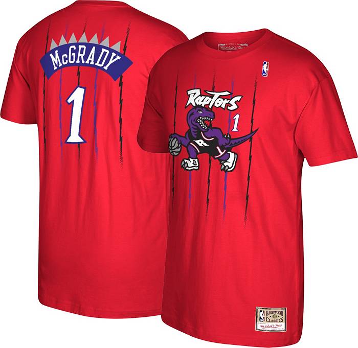 venster tempo Knipoog Mitchell & Ness Men's Retro Reload Toronto Raptors Tracy McGrady Red Player  T-Shirt | Dick's Sporting Goods