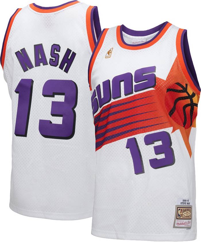 Mitchell & Ness Men's 1996 Phoenix Suns Steve Nash #13 White