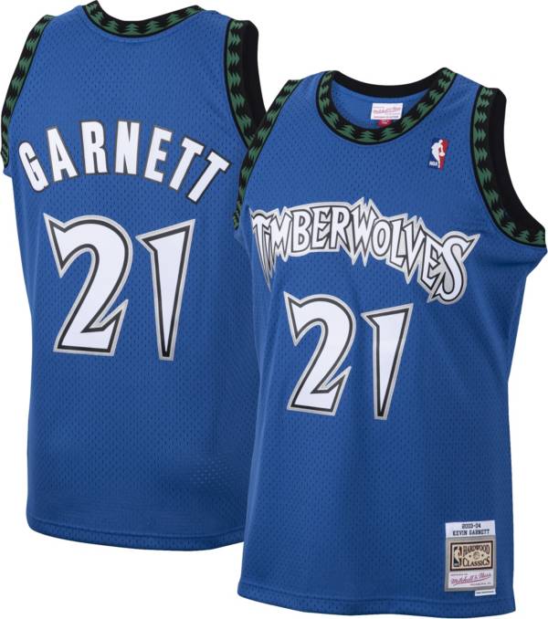 Maillot NBA Swingman Mitchell & Ness - Kevin Garnett Timberwolves Blanc - Neuf