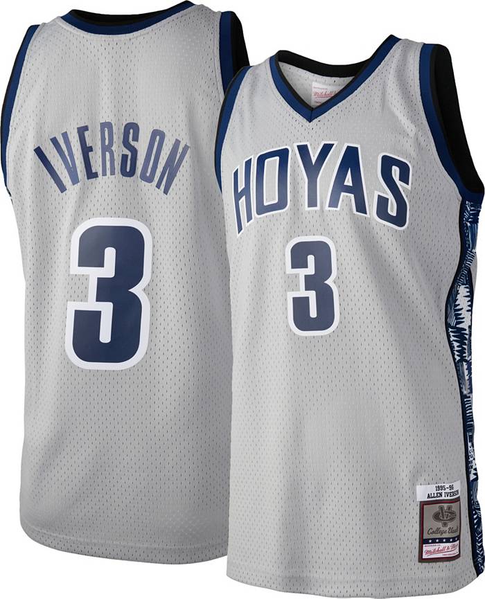 NCAA Basketball Jersey Georgetown Hoyas #3 Allen Iverson