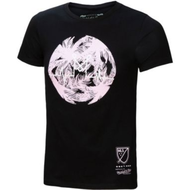 sorry, Mitchell & Ness Women's Inter Miami CF Repeat Heartbeat Black T-Shirt is currently out of stock