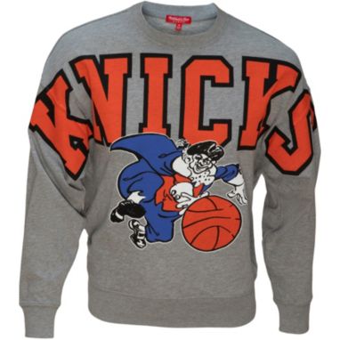 sorry, Mitchell & Ness Women's New York Knicks Grey Fleece Crewneck is currently out of stock