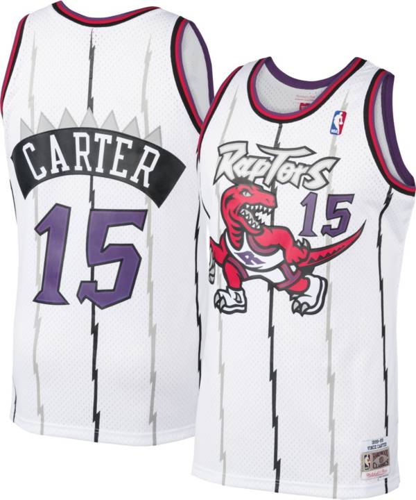 Mitchell & Ness Men's Toronto Raptors Vince Carter #15 White