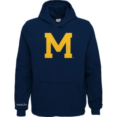 sorry, Mitchell & Ness Youth Michigan Wolverines Blue Pullover Hoodie is currently out of stock
