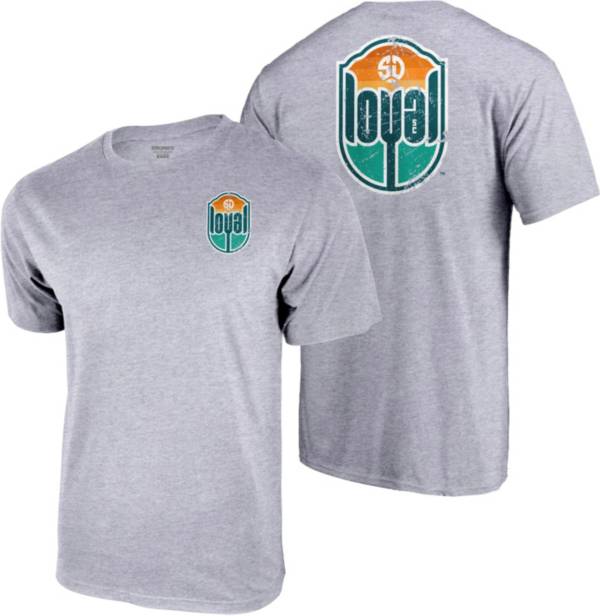 Icon Sports Group San Diego Loyal SC 2 Logo Grey T-Shirt product image