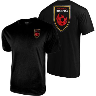 sorry, Icon Sports Group Phoenix Rising FC 2 Logo Black T-Shirt is currently out of stock