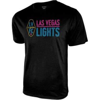 sorry, Icon Sports Group Las Vegas Lights Logo Black T-Shirt is currently out of stock