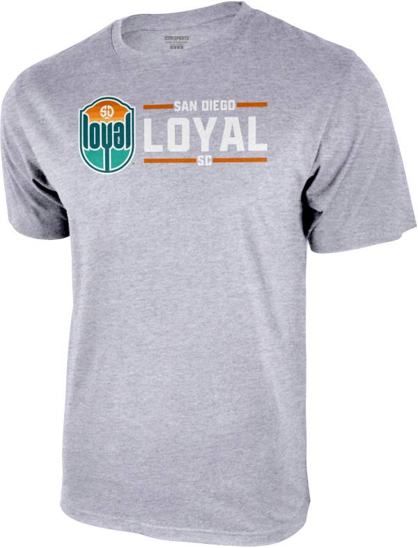 Icon Sports Group San Diego Loyal SC Logo Grey T-Shirt product image