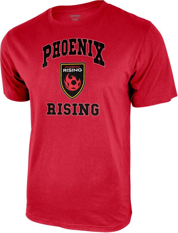 Icon Sports Group Phoenix Rising FC Logo Red T-Shirt product image
