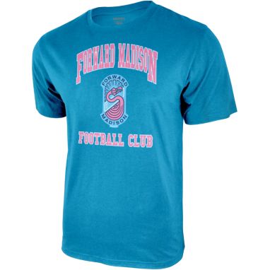 sorry, Icon Sports Group Forward Madison Logo Blue T-Shirt is currently out of stock