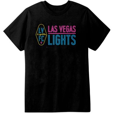sorry, Icon Sports Group Youth Las Vegas Lights Logo Black T-Shirt is currently out of stock