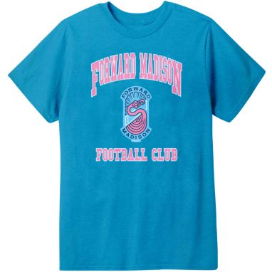 sorry, Icon Sports Group Youth Forward Madison Logo Blue T-Shirt is currently out of stock