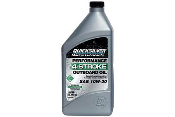 Quicksilver 10W-30 4-Stroke Outboard Marine Engine Oil product image