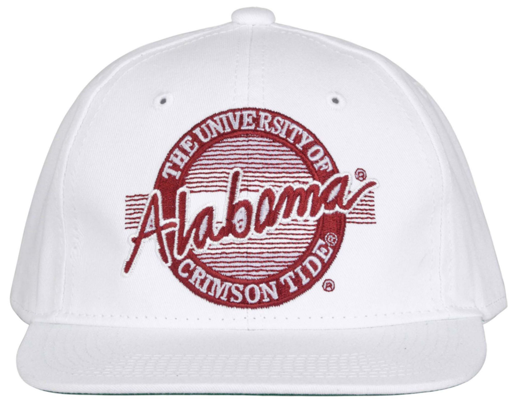 The Game Men's Alabama Crimson Tide White Circle Adjustable Hat product image