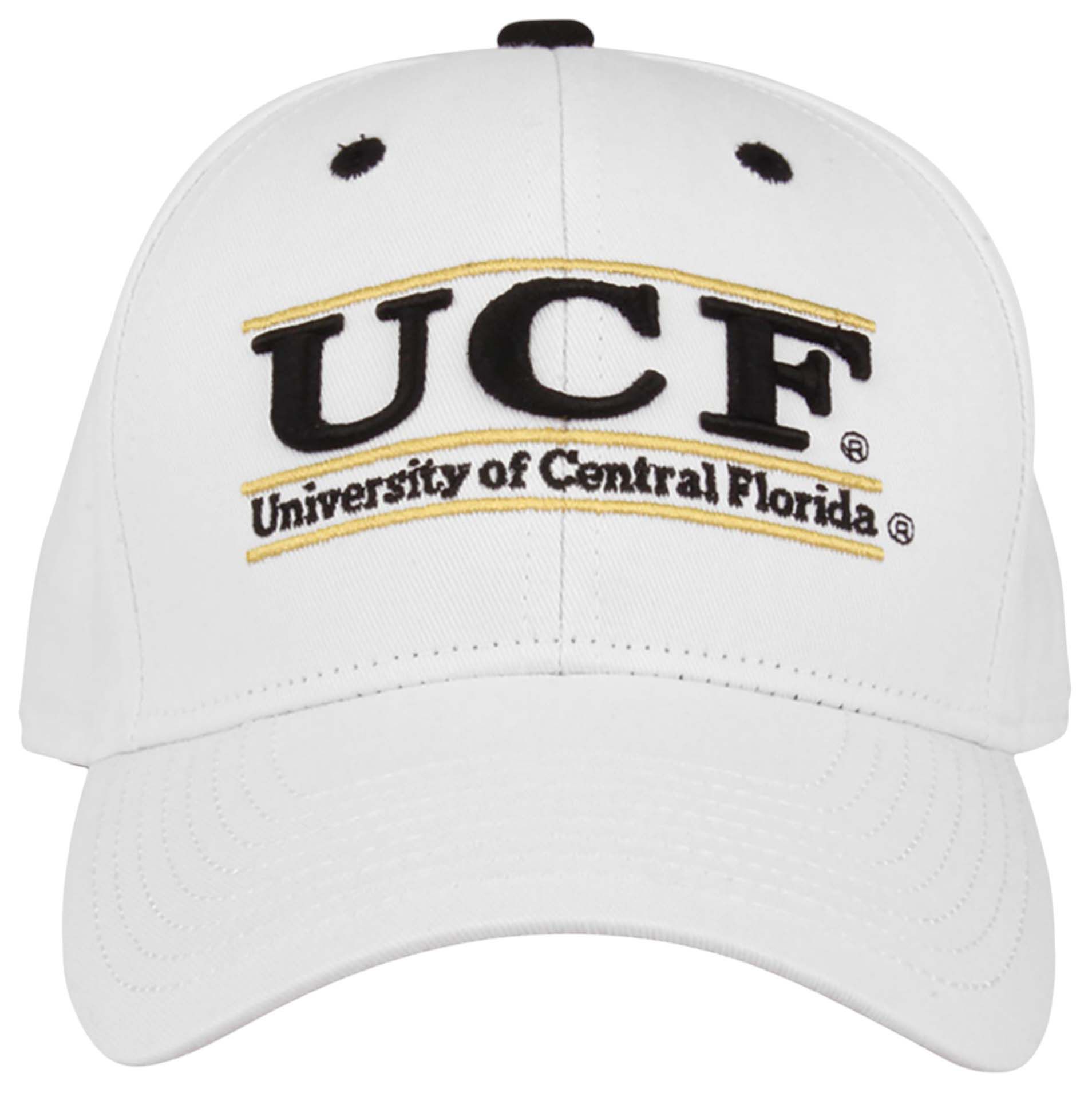 The Game Men's UCF Knights White Bar Adjustable Hat product image