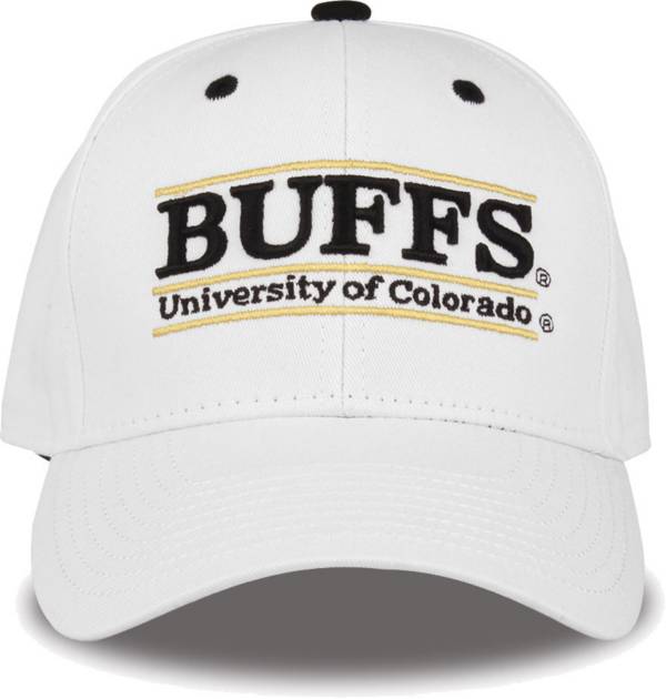 The Game Men's Colorado Buffaloes White Bar Adjustable Hat product image