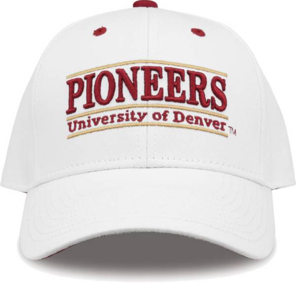 The Game Men's Denver Pioneers White Nickname Adjustable Hat product image