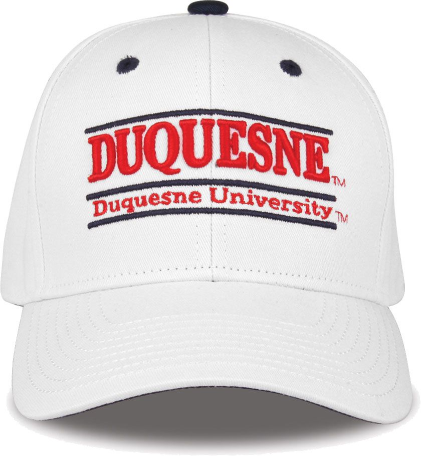 The Game Men's Duquesne Dukes White Bar Adjustable Hat product image