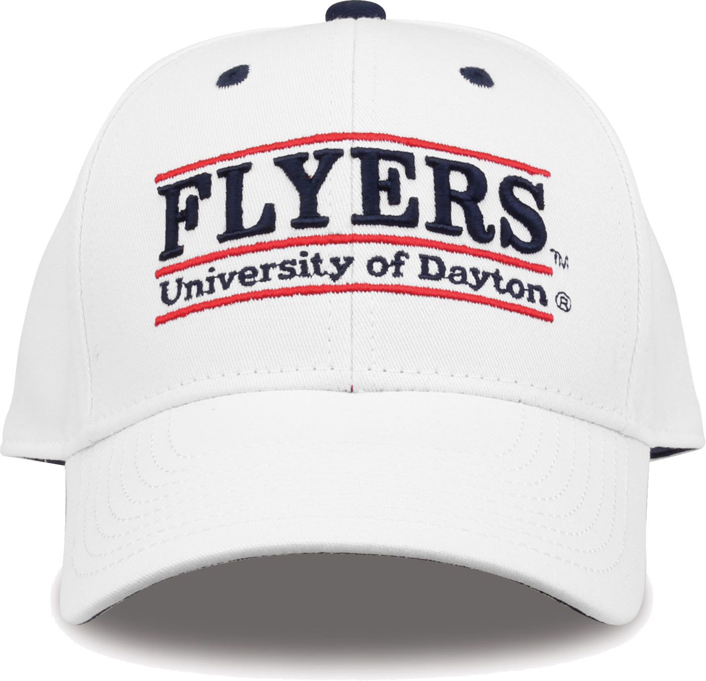 The Game Men's Dayton Flyers White Nickname Adjustable Hat product image