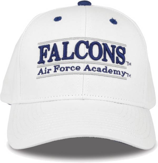 The Game Men's Air Force Falcons White Bar Adjustable Hat product image