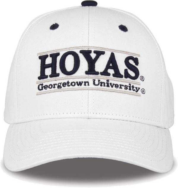 The Game Men's Georgetown Hoyas White Bar Adjustable Hat product image
