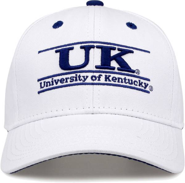 The Game Men's Kentucky Wildcats White Bar Adjustable Hat