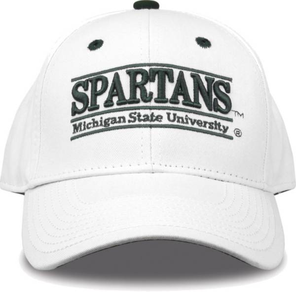 The Game Men's Michigan State Spartans White Nickname Adjustable Hat product image