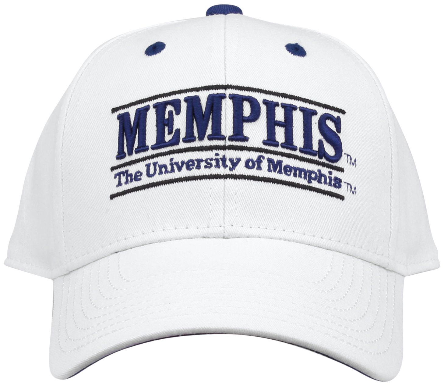 The Game Men's Memphis Tigers White Nickname Adjustable Hat product image