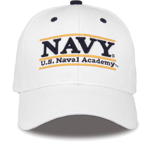 The Game Men's Navy Midshipmen White Bar Adjustable Hat product image