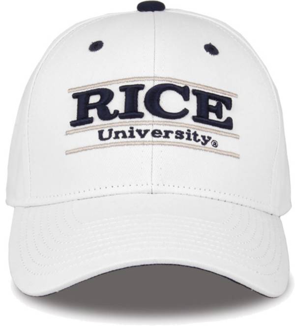 The Game Men's Rice Owls White Bar Adjustable Hat product image