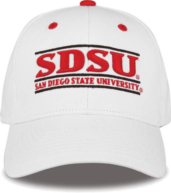 The Game Men's San Diego State Aztecs White Bar Adjustable Hat product image