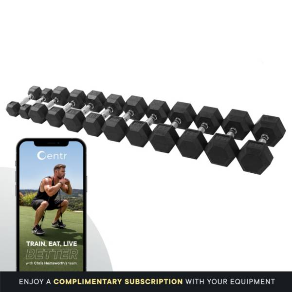 Inspire Fitness Single Rubber Dumbbells product image