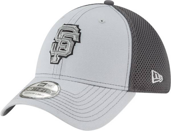 New Era Men's San Francisco Giants Grey Neo 39Thirty Classic Fitted Hat