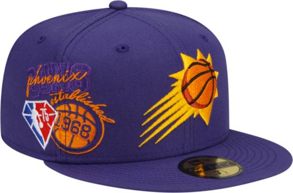 New Era Adult Phoenix Suns Purple 59Fifty Fitted Hat