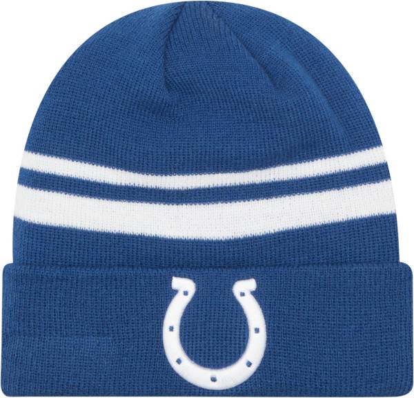 New Era Men's Indianapolis Colts Blue Cuffed Knit product image