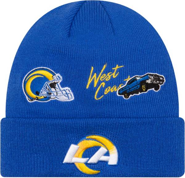 New Era Men's Los Angeles Rams City Transit Royal Knit