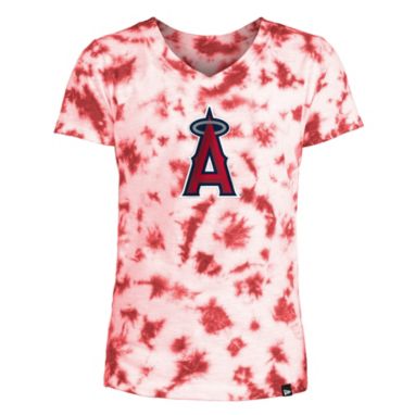 sorry, New Era Youth Girls' Los Angeles Angels Navy Tie Dye V-Neck T-Shirt is currently out of stock