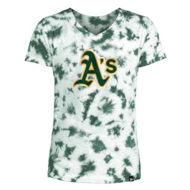 sorry, New Era Youth Girls' Athletics Green Tie Dye V-Neck T-Shirt is currently out of stock