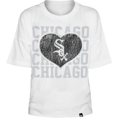sorry, New Era Youth Girls' Chicago White Sox White Heart T-Shirt is currently out of stock
