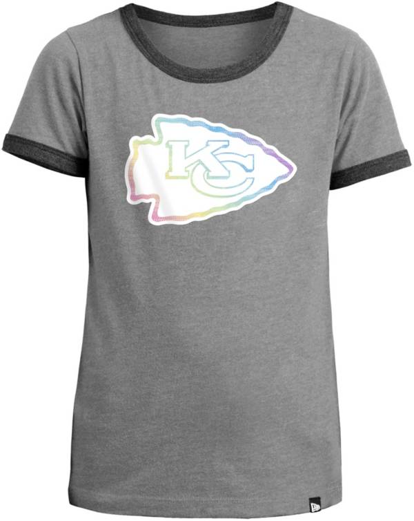 New Era Apparel Girls' Kansas City Chiefs Candy Sequins T-Shirt product image