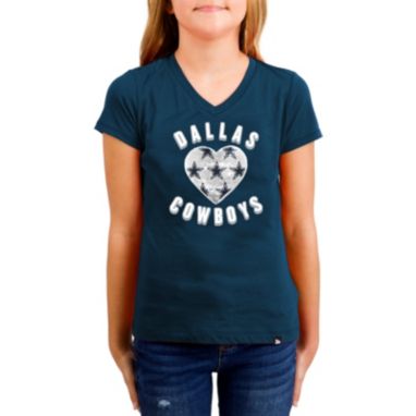 sorry, New Era Girls' Dallas Cowboys Sequins Heart Navy T-Shirt is currently out of stock