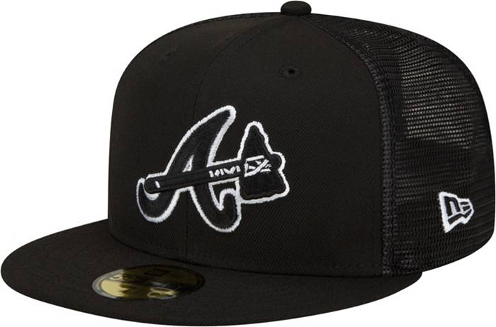 black atlanta braves hats